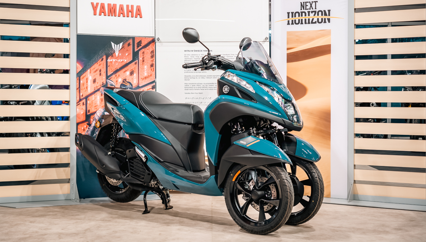 YAMAHA TRICITY - PRZEMIERZAJ ULICE NA TRZECH KOŁACH 